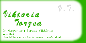 viktoria torzsa business card