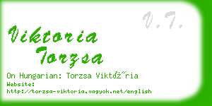 viktoria torzsa business card